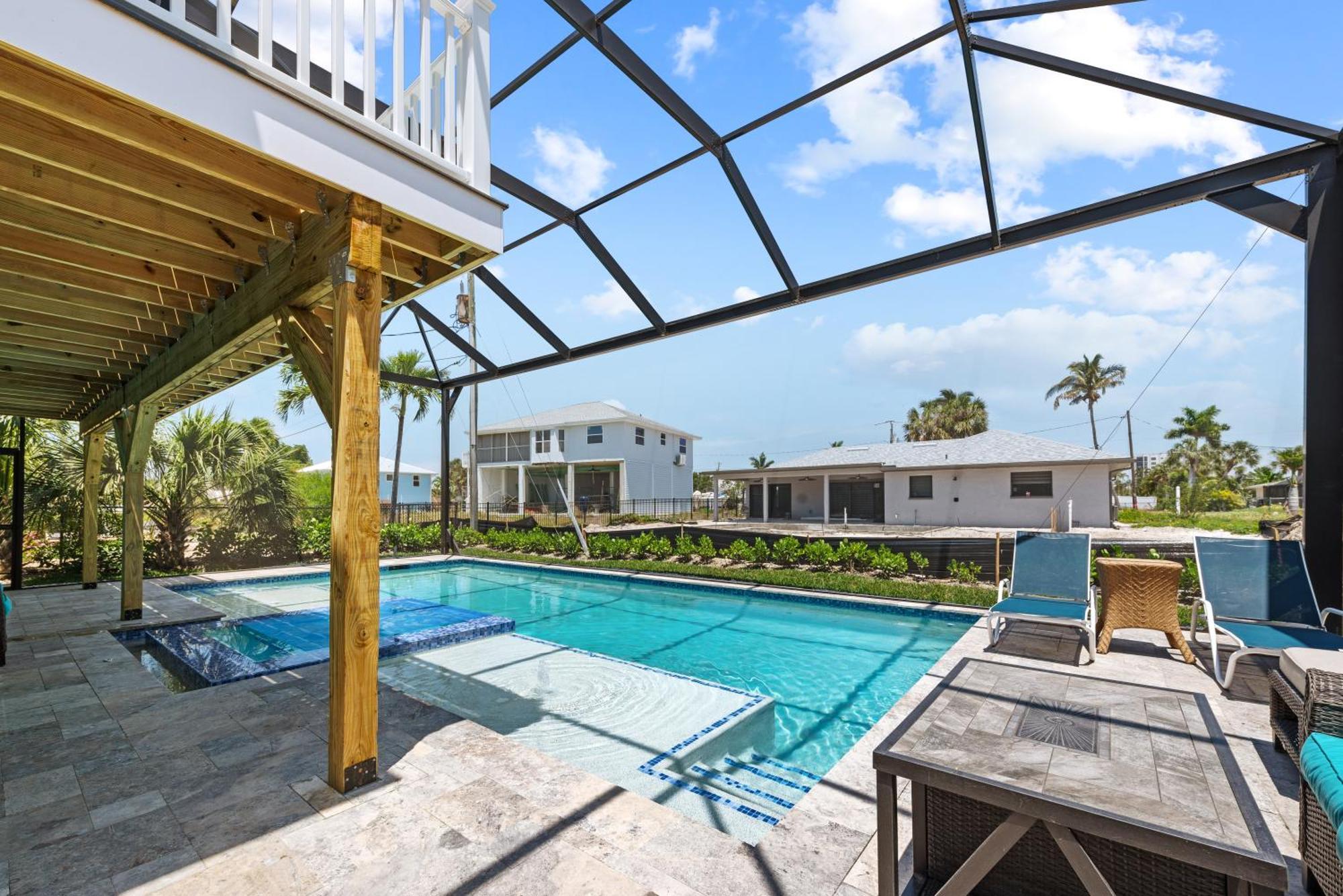 Seaside Oasis Studio With Heated Pool Apartment Fort Myers Beach Exterior photo